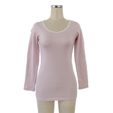 コットンレーヨンあったかインナー ロングスリーブ