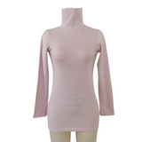 コットンレーヨンあったかインナー ハイネック