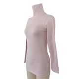 コットンレーヨンあったかインナー ハイネック