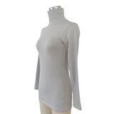 コットンレーヨンあったかインナー ハイネック