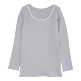 コットンレーヨンあったかインナー ロングスリーブ